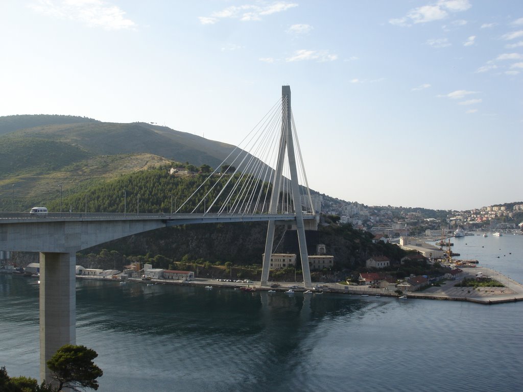 Bridge to Dubrovnik by Daniel Eberharter