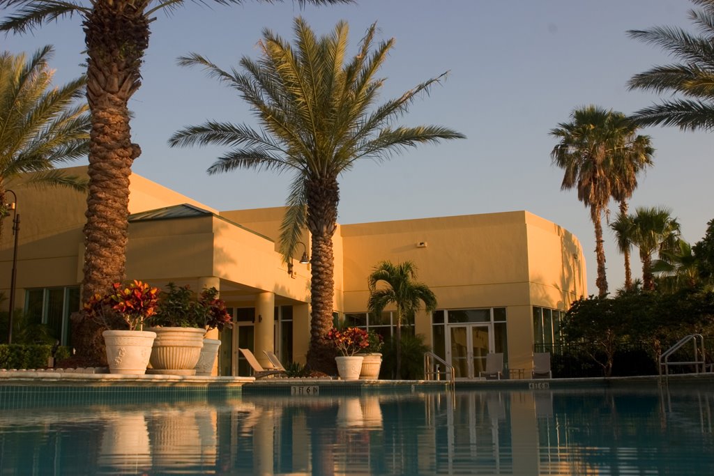 The pool at the InterContinental West Miami by RealH&R