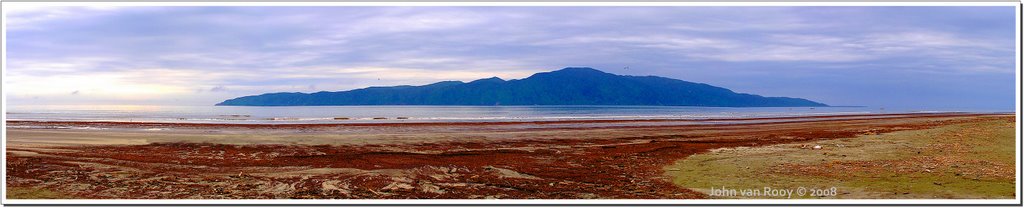 Panorama of Kapiti Island by John van Rooy