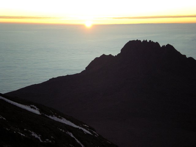 Sunrise Kilimanjaro summit by Terry Culver