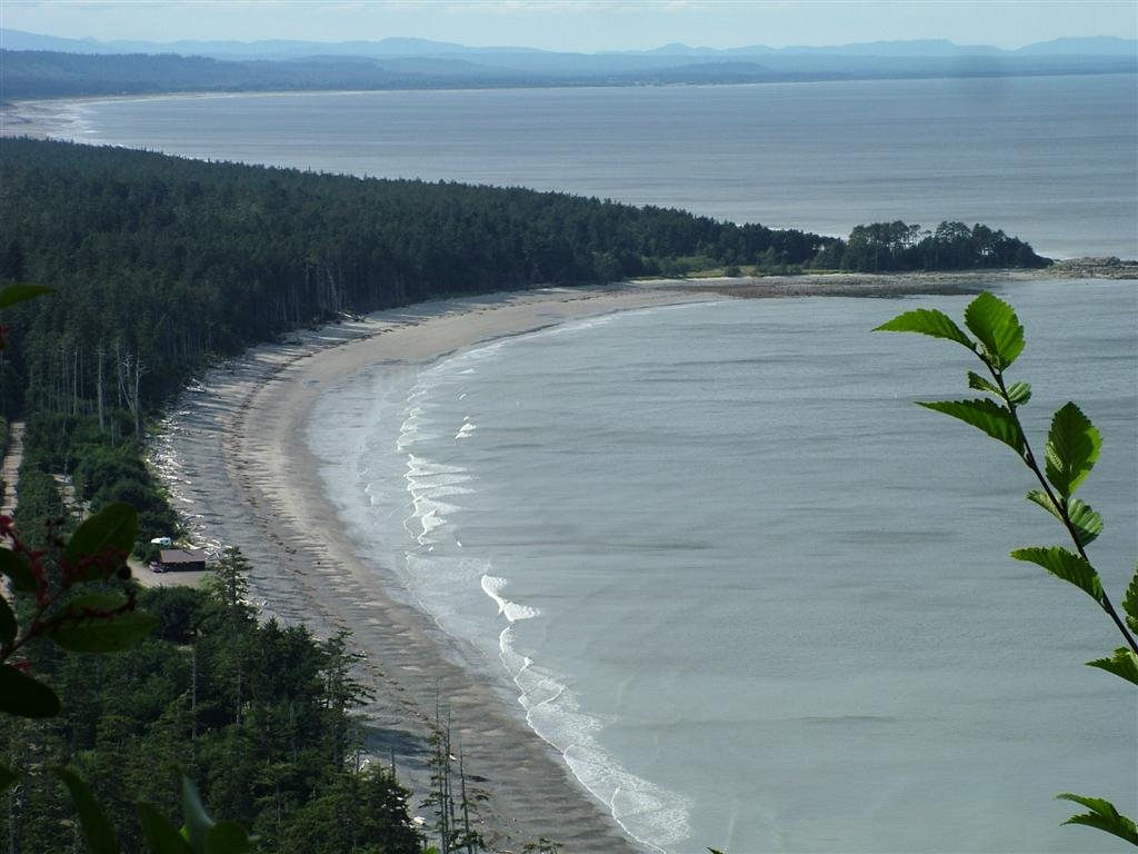 View from volcanic Towhill to westcoast Mountains by archievideo