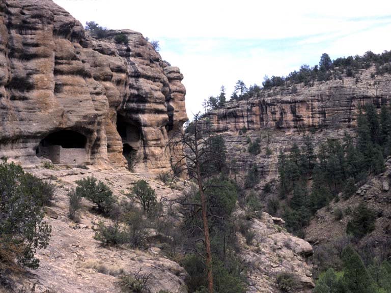 Gila Cliff Dwellings by NorbertCzerwinski