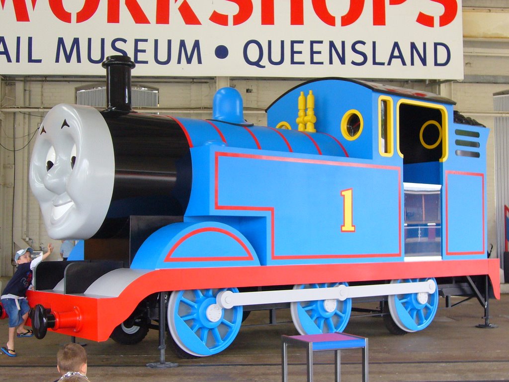 Thomas- Ipswich Rail Museum by phill & keira