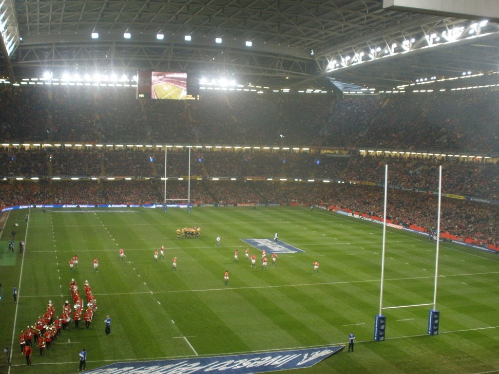 Millenium Stadium of Cardiff (Wales) by marcipet