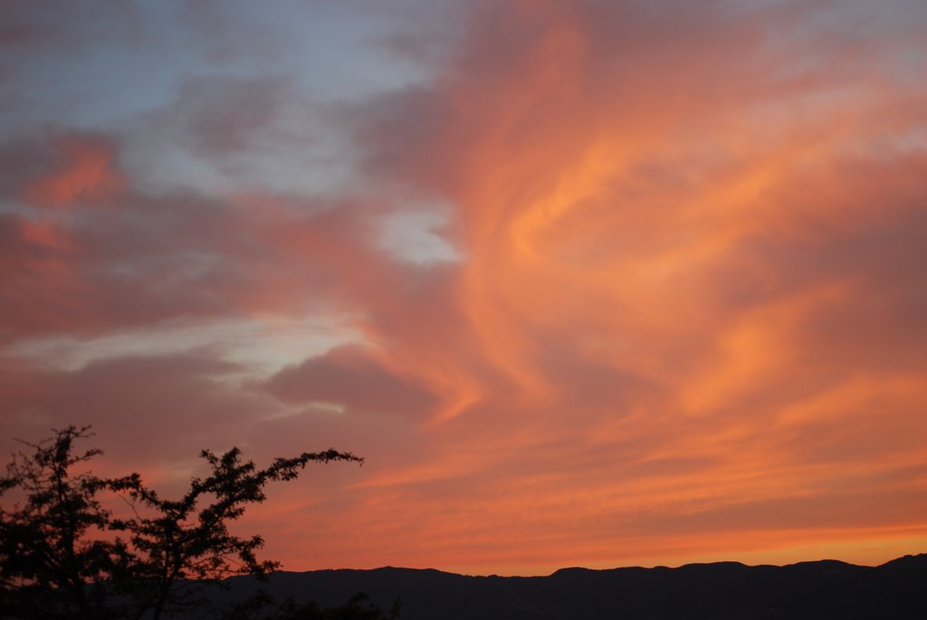 SUNSET IN VALDARNO by Maria Teresa Murgia