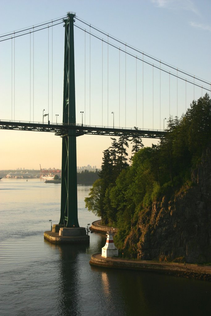 Lions Gate Bridge by pat tierney