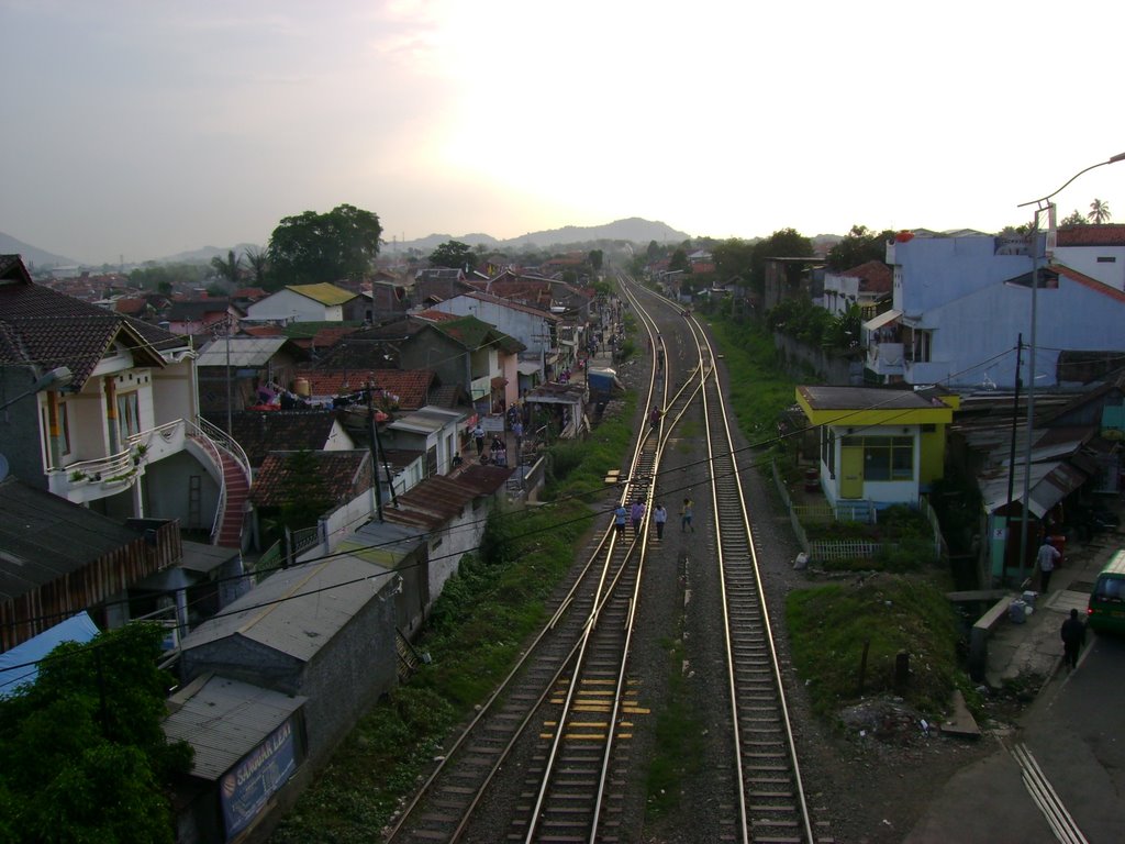 Cimindi (dari Jembatan Layang) by Samsuardi