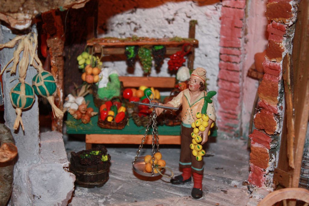 Il fruttivendolo del mio presepe by Sirio Giametta