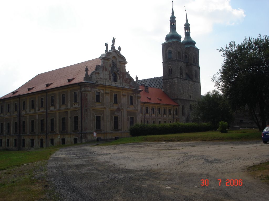 The Monastery Tepla near Marianske Lazne. by lubaphoto