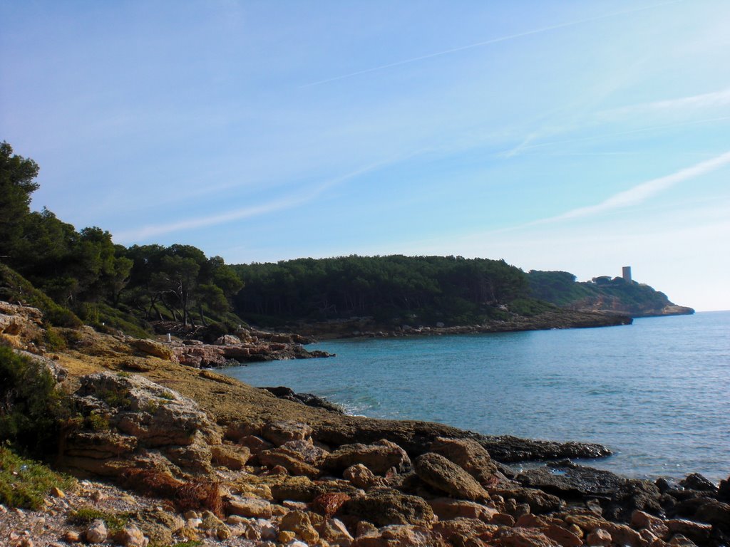 La Torre de La Mora des de la Roca Plana by Carles Garrabe