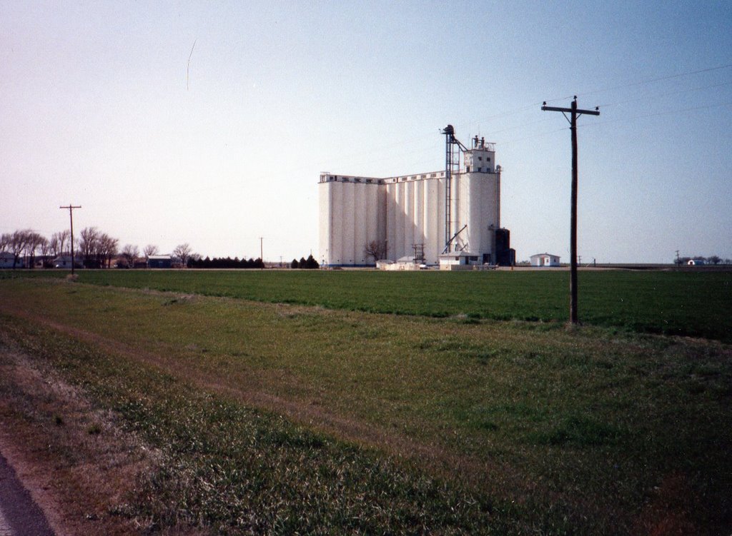 A grain elevator somewhere in the region by Chris Sanfino