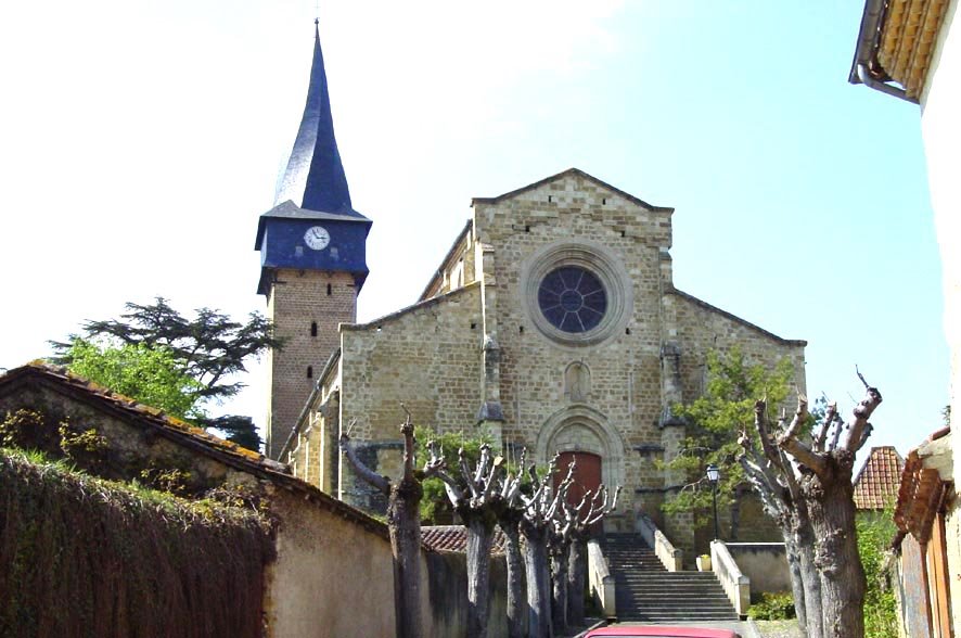 Barran eglise by Dominique Laffitte