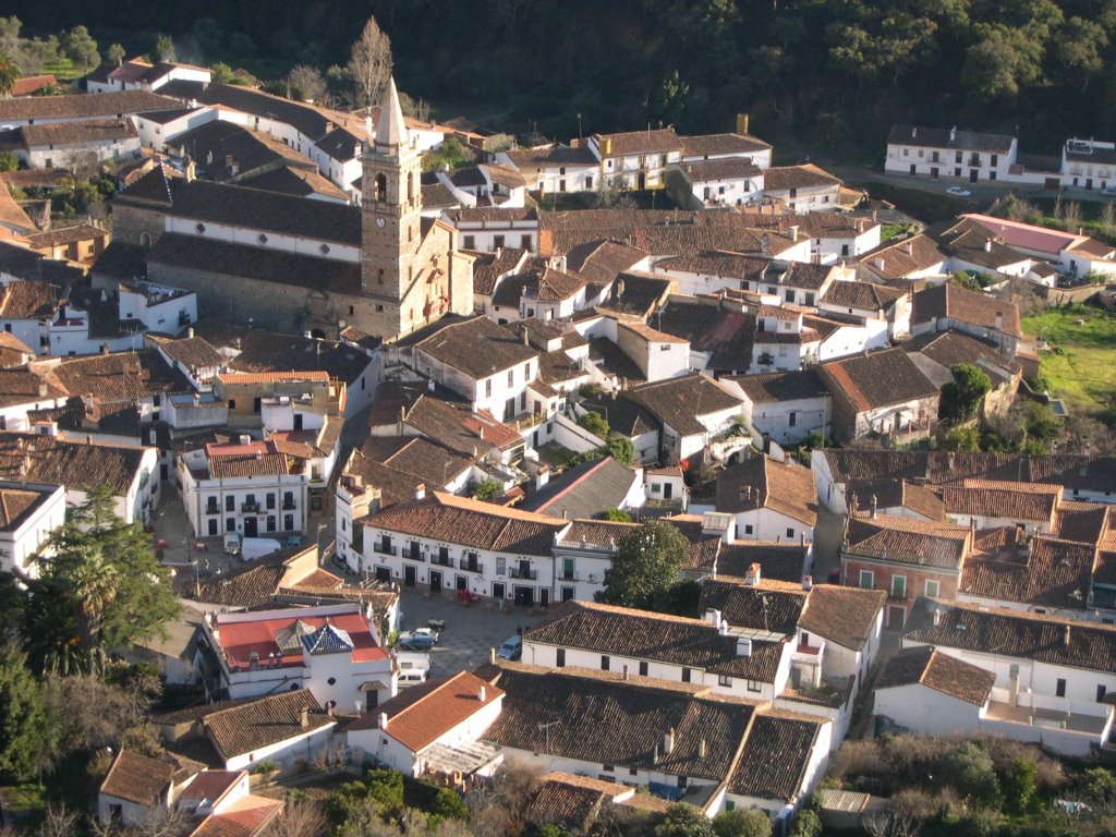 Alajar desde la Peña de Arias Montano by Pilar Roldán Jiménez