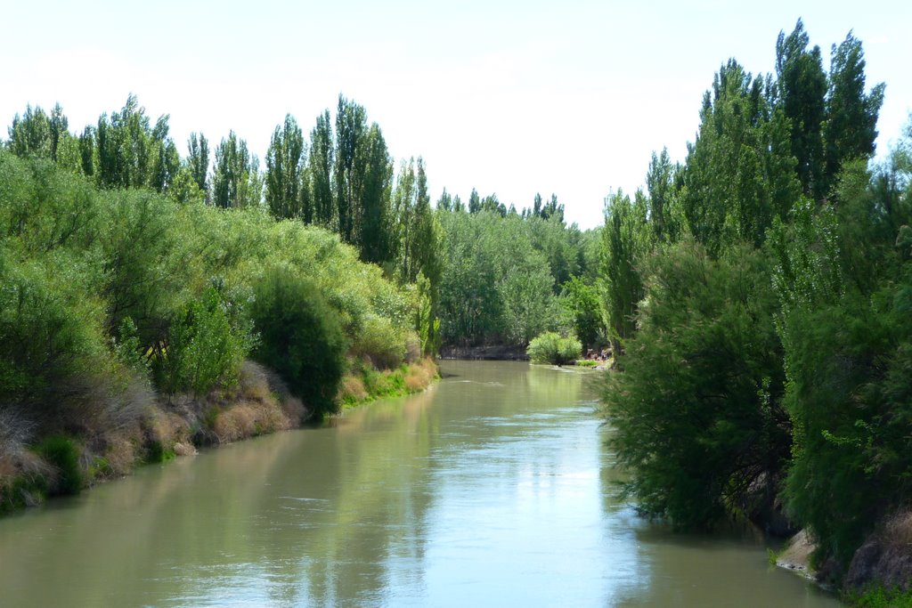 Rio Chubut au printemps by yann6675