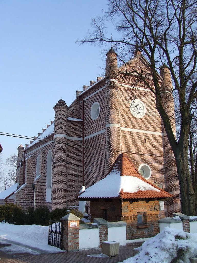 Serock, church from 16th c. by Hiup (Hubert)