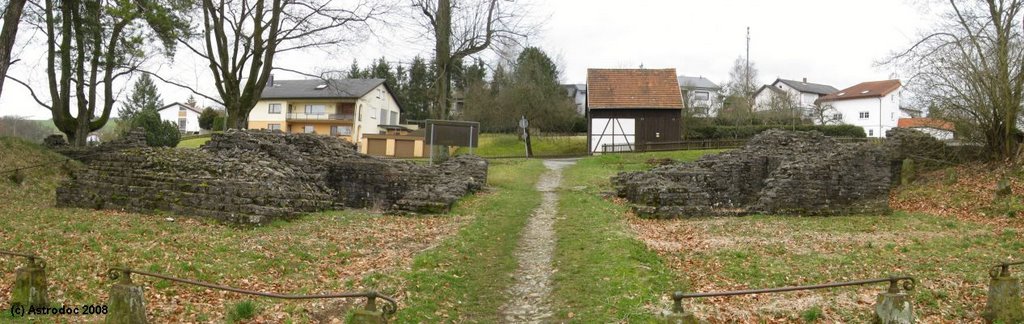 Römisches Annexkastell Osterburken (Südtor, Innenansicht) by Astrodoc