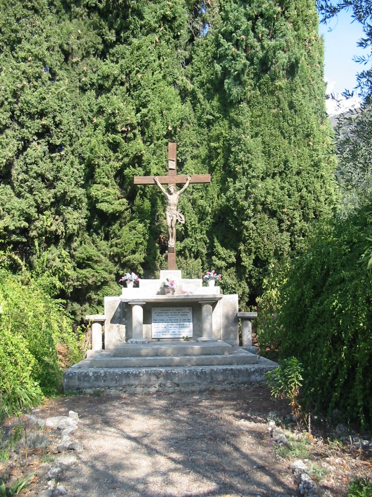 Jésus sur la croix (Abbaye Notre Dame de la Paix) by Ancilla