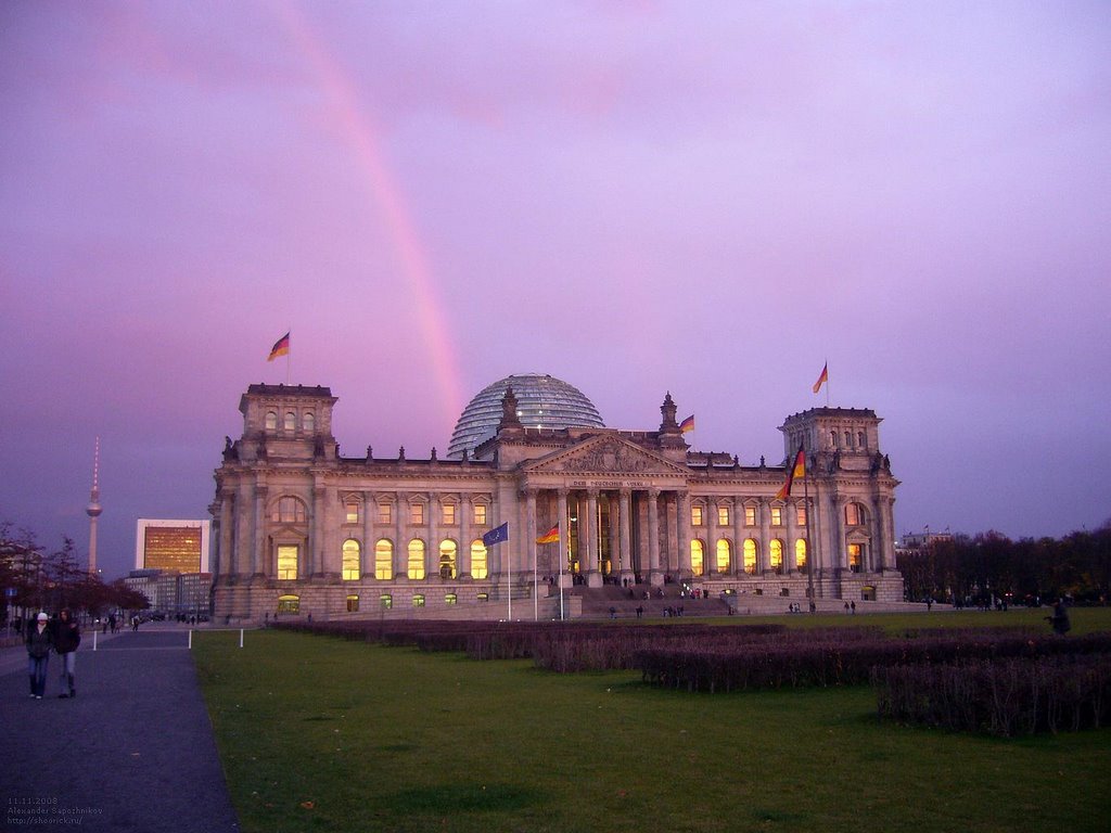 Радуга над Рейхстагом / The Rainbow over Reichstag by Alexander Sapozhnikov