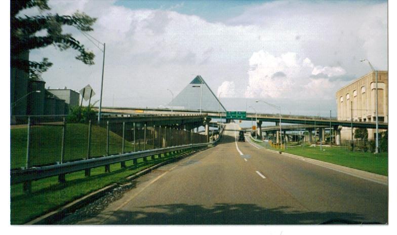 Pyramid, Memphis, Tennessee by David Kanzeg