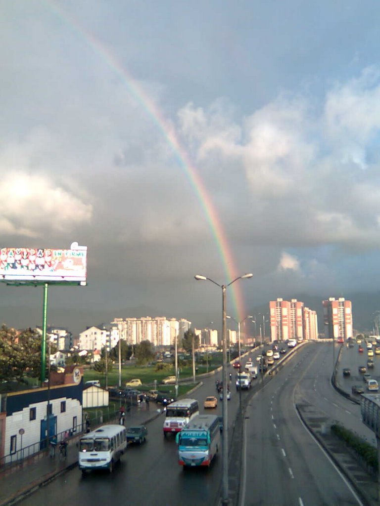 Arcoiris calle 80 con av Boyaca by Diego Fonseca