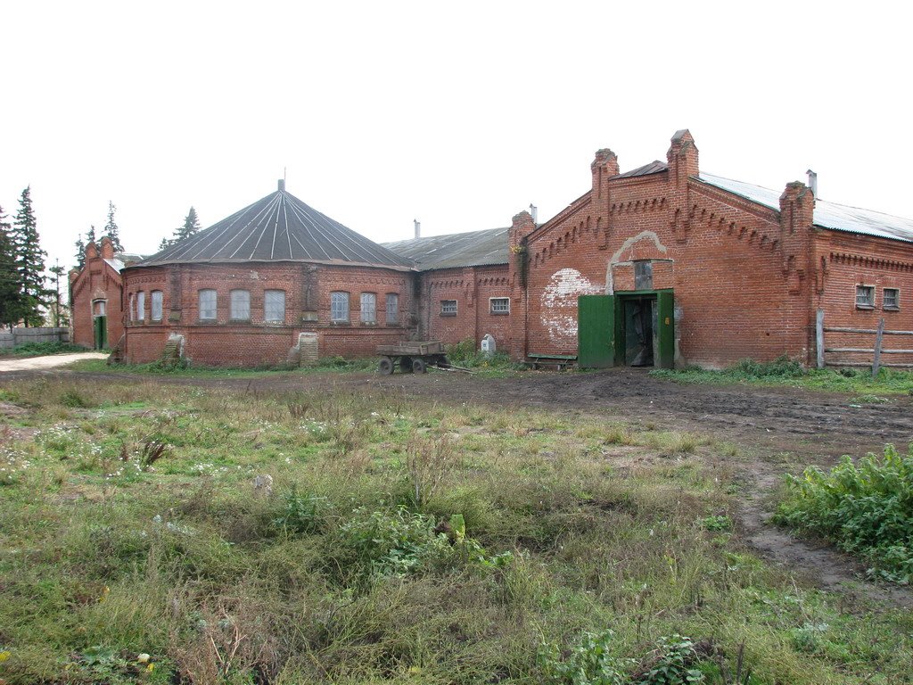 Novotomnikovo. Old stables. Новотомниково. Старые конюшни конезавода. by Fomenko Aleksey