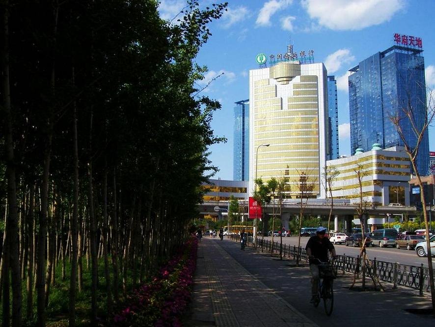 华府天地附近街区the street of huafu shopping center by woxinsymotian