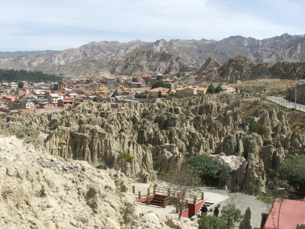 Strange rocks La Paz o=k by Olive Kirk