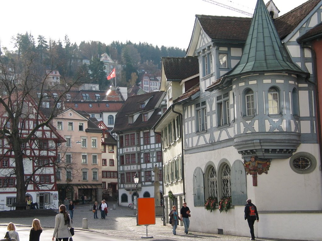 Gallusplatz in Sankt Gallen by dmg