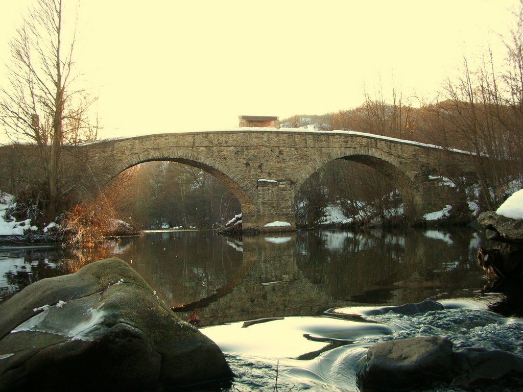 Fiume Bormida al ponte degli Alemanni by Alessandro Bechis