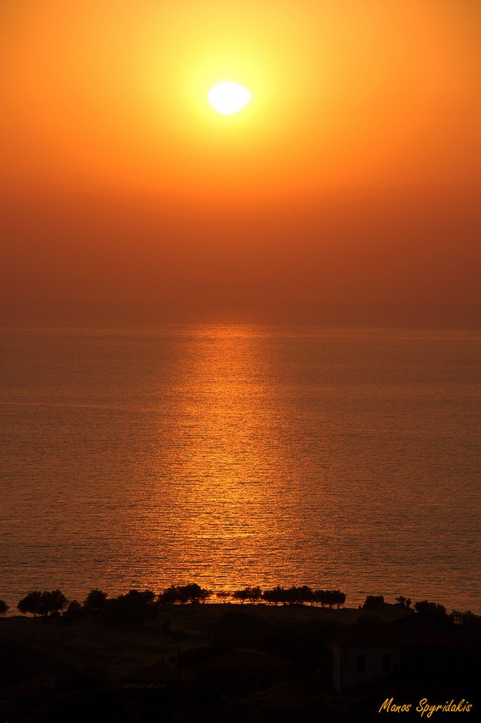 Lesvos - Sunset from Molivos Castle 1 by Manos Spyridakis (MάΝoS)