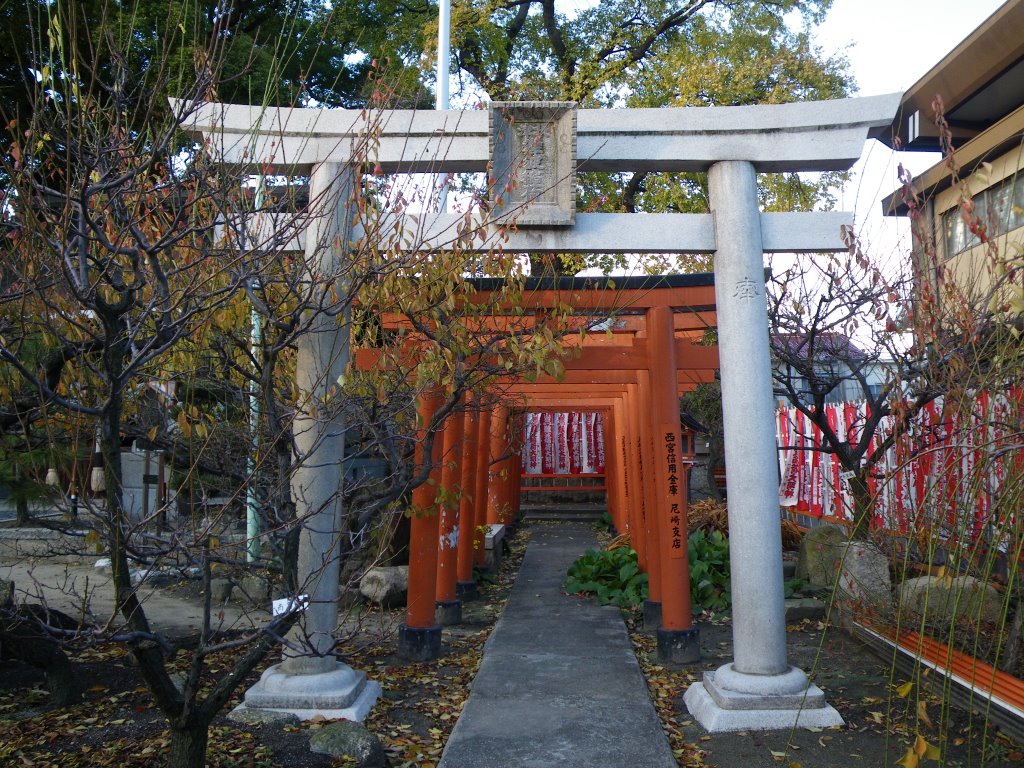 Naniwa Kumano Jinja Shrine　難波 熊野神社 摂津難波稲荷 by murakami.cc