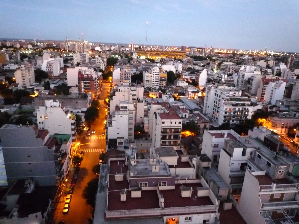 View towards La Bombonera by Akerlund