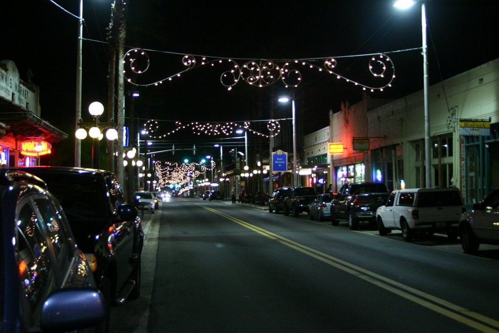 Ybor City at Night - Nov 2008 by Gary Zeus