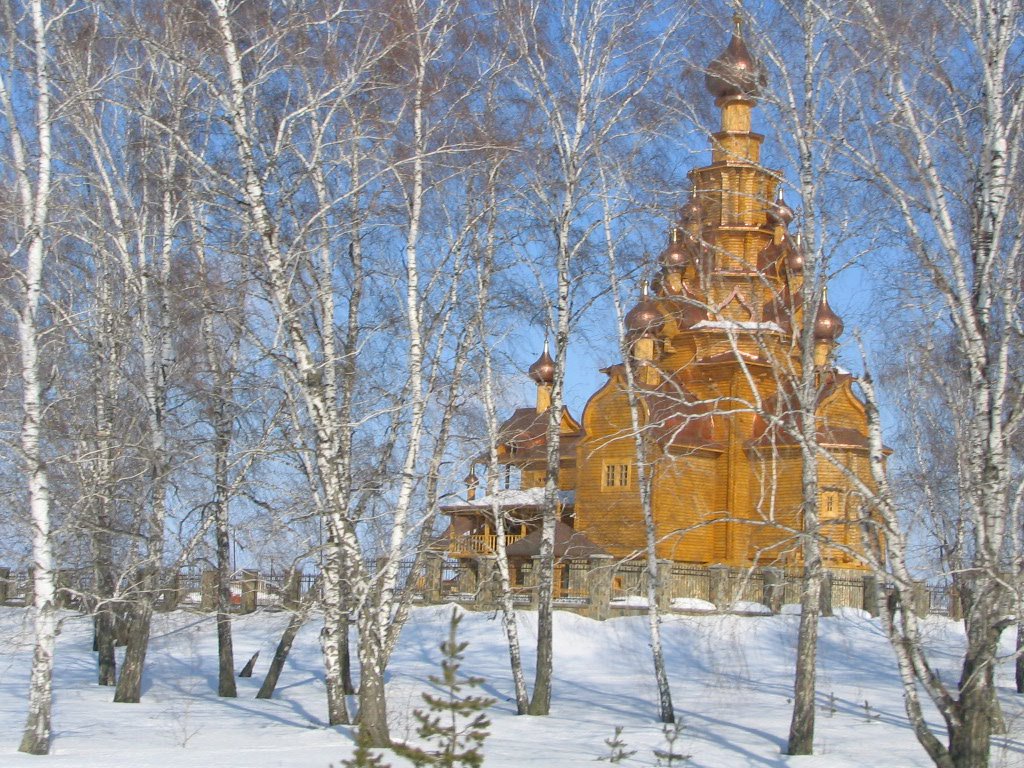 Храм в честь Иконы Божьей Матери Скоропослушницы. Верхняя Санарка. by iSkif