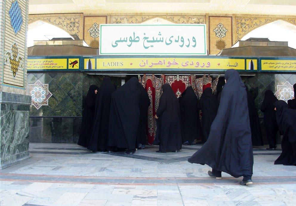 MASHHAD_IN FRONT OF REZA'S SHRINE by davidadamex