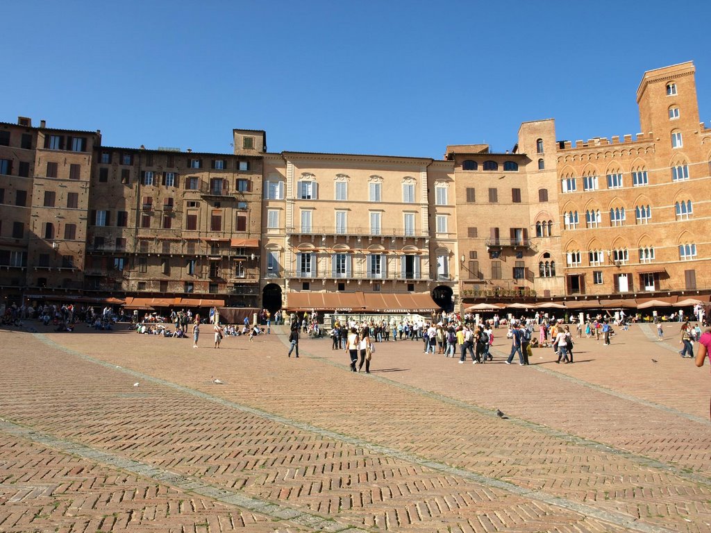 Piazza il Campo, Siena by diorama96