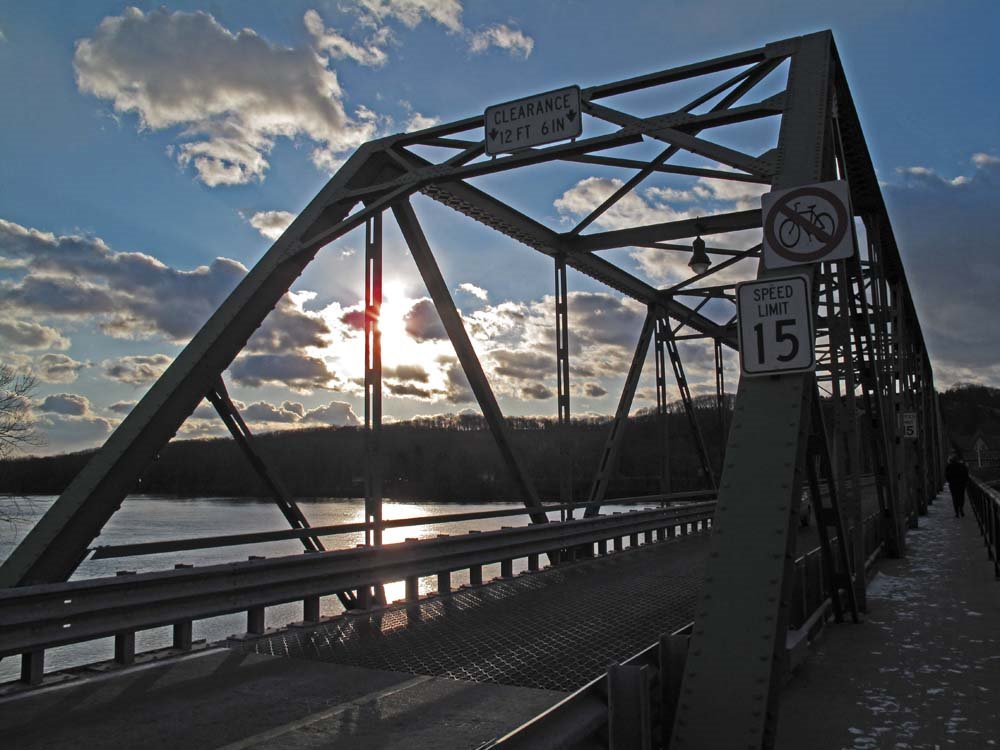 Frenchtown Bridge (No Horses or Bikes or Jumping) by peargrin