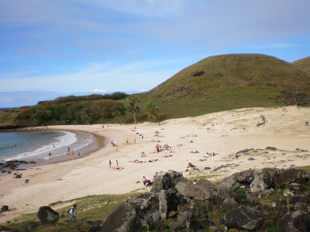 Playa anakena sep 2007 by redij