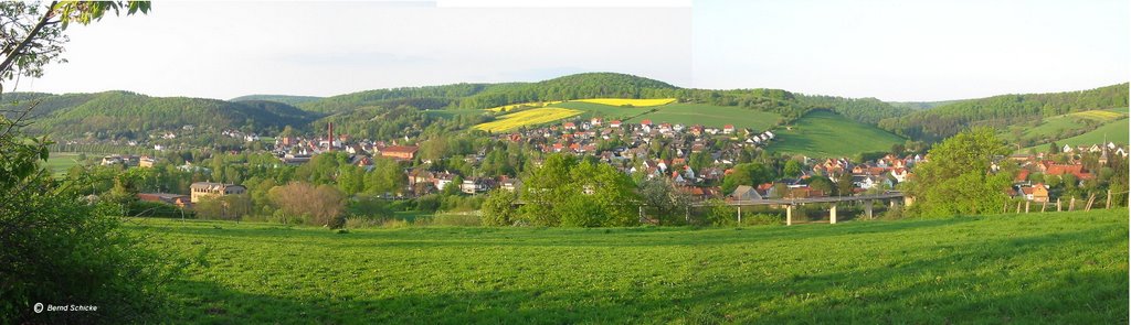 Freden - Blick vom Ostenberg auf Klein-Freden (Foto: 2008) by BS535