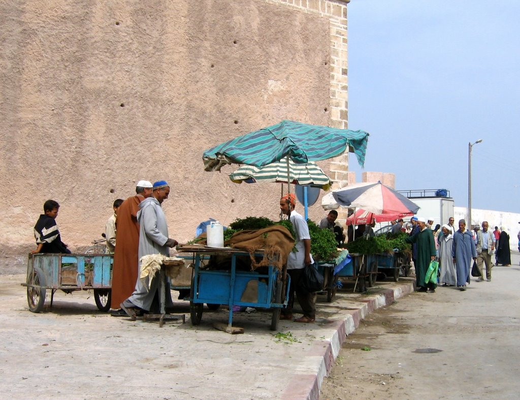 Essaouira _ Les marchands de menthe fraiche by Cloclo