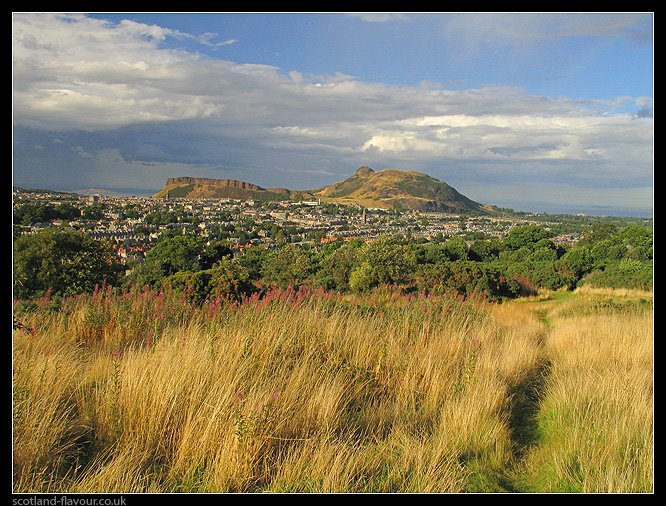 Arthur's Seat from Blackford Hill, Edinburgh, Scotland by scotlandflavour