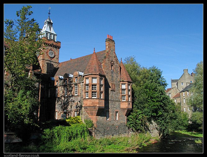 Dean Village, Edinburgh New Town, Scotland by scotlandflavour