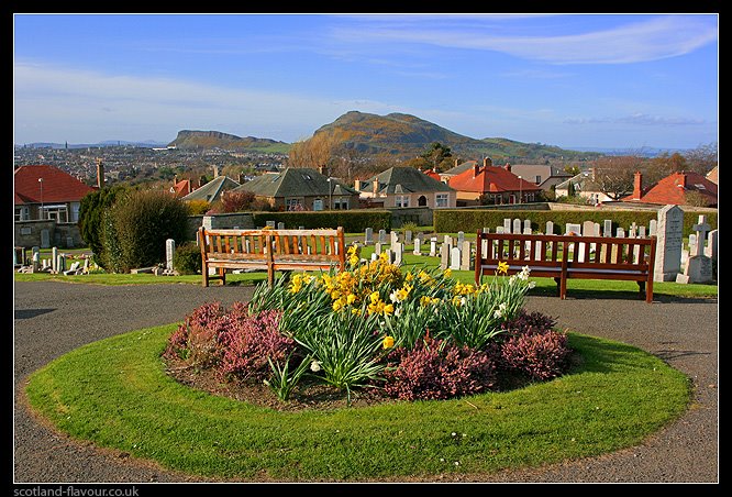 Arthur's Seat and Salisbury Crags from Liberton, Edinburgh, Scotland by scotlandflavour