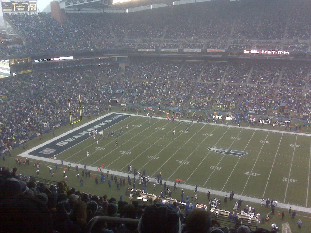 Qwest Field Section 307 by cpetersonii