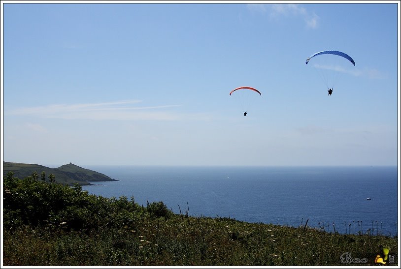 Whitsand Bay by XIAO BAO WANG