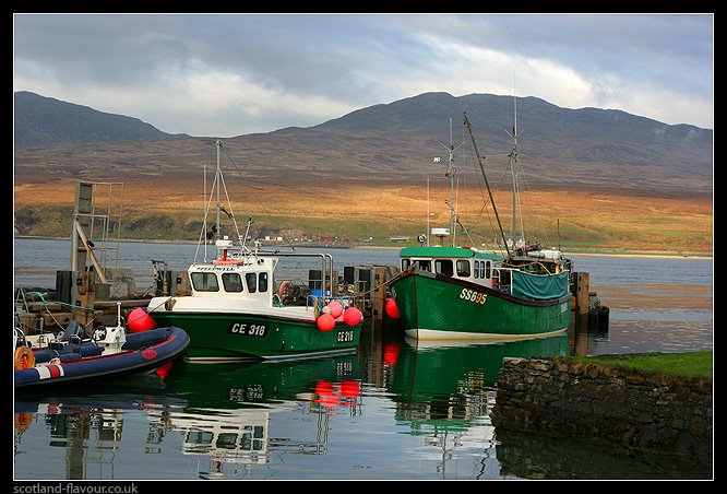 Port Askaig boats with Jura views, Islay, west coast of Scotland by scotlandflavour