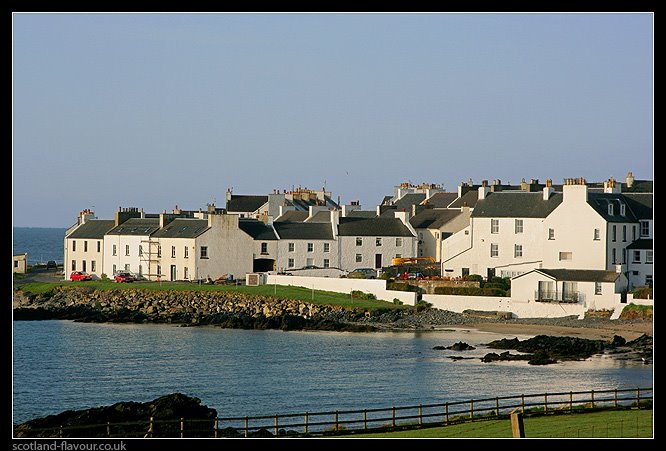 Port Charlotte village, Islay, west coast of Scotland by scotlandflavour