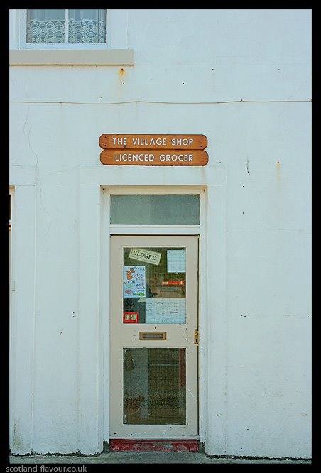 Portnahaven village shop, Islay, west coast of Scotland by scotlandflavour