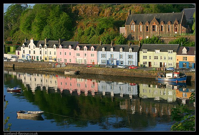 Colourful Portree harbour, Isle of Skye, Scotland by scotlandflavour