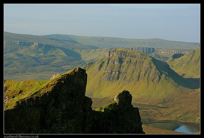 Cleat from The Fortress, Quiraing, Isle of Skye, Scotland by scotlandflavour